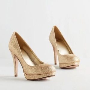 Modcloth Light and Shining Ardor Heels